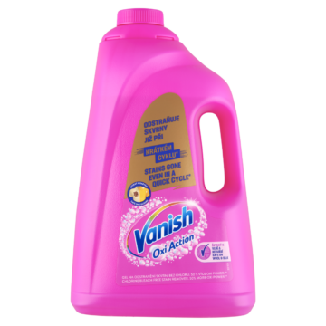 Alternative view of Vanish Oxi Action Folyékony Folteltávolító gél koncentrátum PINK 4 L