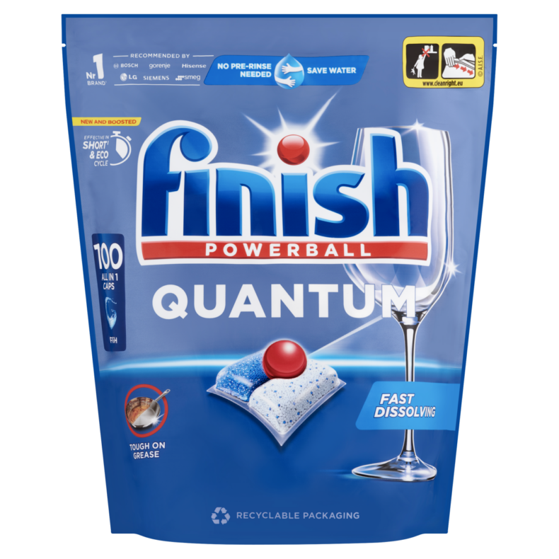 Finish Powerball Quantum Fresh mosogatógép kapszula 100 db 1040 g