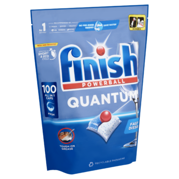 Finish Powerball Quantum Fresh mosogatógép kapszula 100 db 1040 g