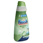 Finish Power All in 1 0% Gépi Mosogatógél 900 ml – 60 Mosogatás, Foszfát- és Tartósítószermentes Teljes Power tisztítóerő foszfát, tartósítószer és színezék nélkül – tudatos mosogatás minden nap