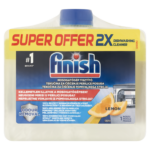 Finish mosogatógép tisztító folyadék citrom duo pack 2x250 ml Gondoskodj a mosogatógépedről fél évre előre