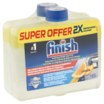 Finish mosogatógép tisztító folyadék citrom duo pack 2x250 ml Gondoskodj a mosogatógépedről fél évre előre