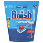 Finish Power All in 1 mosogatógép-tabletta Lemon 110 db – A Legnagyobb Citromos Power Csomag