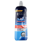 Finish Rinse & Shine Aid gépi öblítőszer 800 ml – 160 Mosáshoz, Vízfoltmentes Csillogás, Gyors Száradás