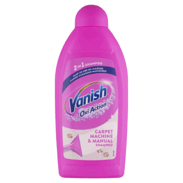 Vanish Oxi Action 2in1 gépi szőnyeg és kárpittisztító sampon 500 ml