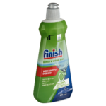 Finish Green 0% Rinse and Shine Aid Gépi Öblítőszer 400 ml – Kétszer Jobb Száradás, Illatanyag- és Tartósítószermentes