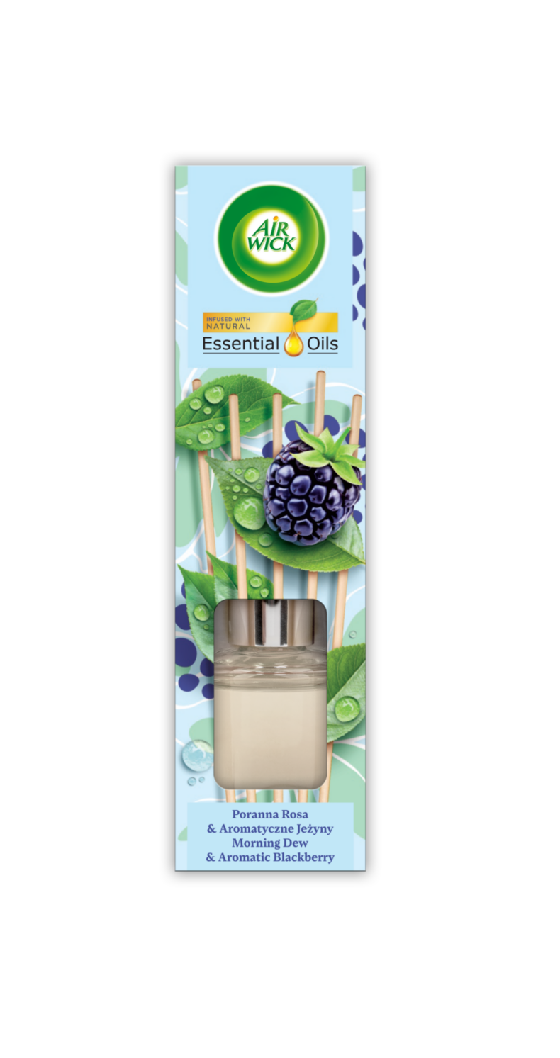 Air Wick pálcikás illatosító, Morning dew & Berry illat, 40ml