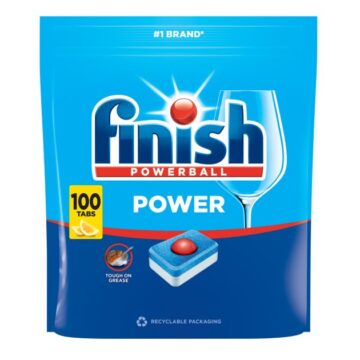 Finish Power All in 1 mosogatógép-tabletta Lemon 100 db