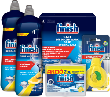 Finish mosogatógép karbantartó adalékanyag csomag multipack