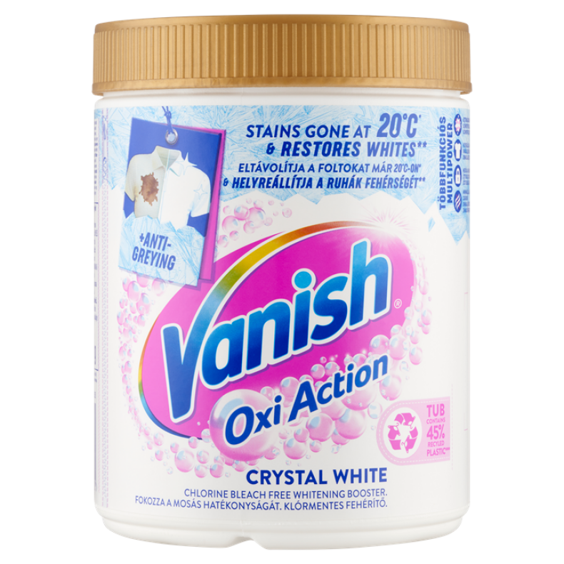 Vanish WHITE Folttisztító Por 970g