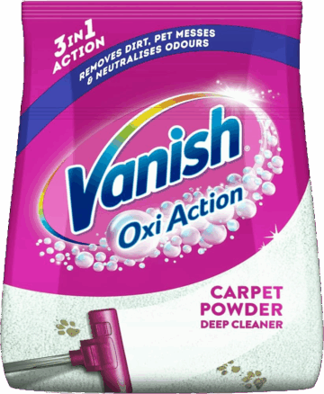 Vanish Oxi Action szőnyegtisztító por 650 g