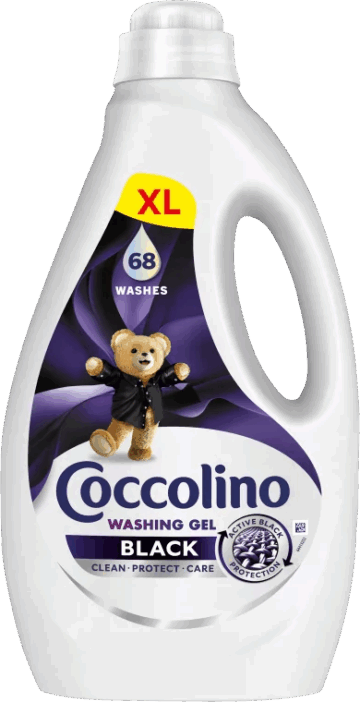 Coccolino Black mosógél fekete és sötét ruhákhoz 68 mosás 2,72 l