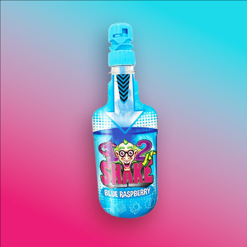 Dr Sour 1 2 Shake Blue Raspberry kék málna ízű savanyú üdítő 330ml