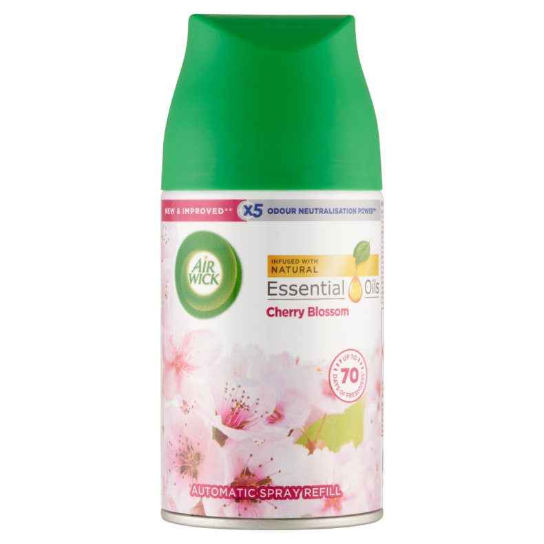 Air Wick Freshmatic Automata Légfrissítő spray utántöltő, Cseresznyevirág, 250ml