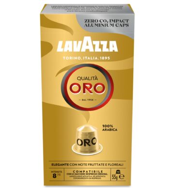 LAVAZZA Nespresso Alu kapszula 10x5,5 g Qualita Oro