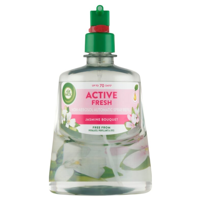 Air Wick Active Fresh Automata Légfrissítő spray utántöltő, Jázmin csokor, 228ml
