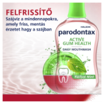 Parodontax Active Gum Health Herbal Mint alkoholmentes szájvíz fluoriddal 500 ml