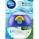 Ambi Pur wc gél 55 ml + készülék water & mint