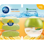 Ambi Pur wc gél 4x55 ml + készülék lemon & mandarin