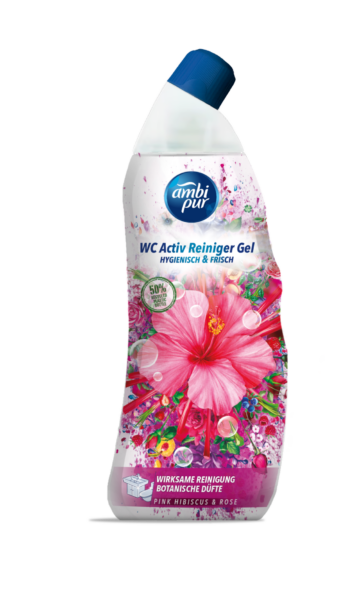 Ambi Pur wc gél 750 ml pink hibiscus and rose