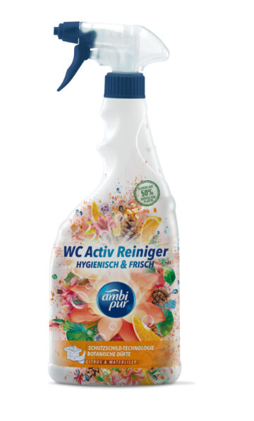 Ambi Pur wc gél 750 ml szórófejes citrus & waterlily