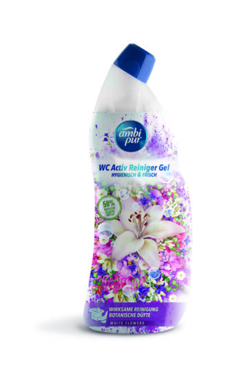 Ambi Pur wc gél 750 ml white flowers