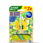 Ambi Pur aktív wc gél block 2x45 g lemon & jasmine