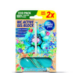 Ambi Pur aktív wc gél block 2x45 g water flowers