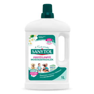 Sanytol Fertőtlenítő Mosószeradalék Fehér virágok 1 L