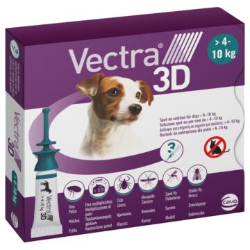 Vectra 3D Spot-On S 4-10 kg 3x kistestű kutyáknak