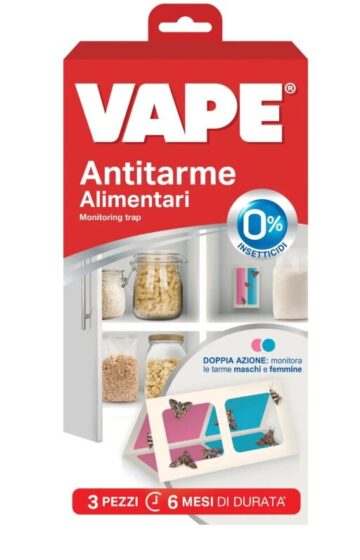 VAPE Kétkamrás Élelmiszermoly csapda 3 db
