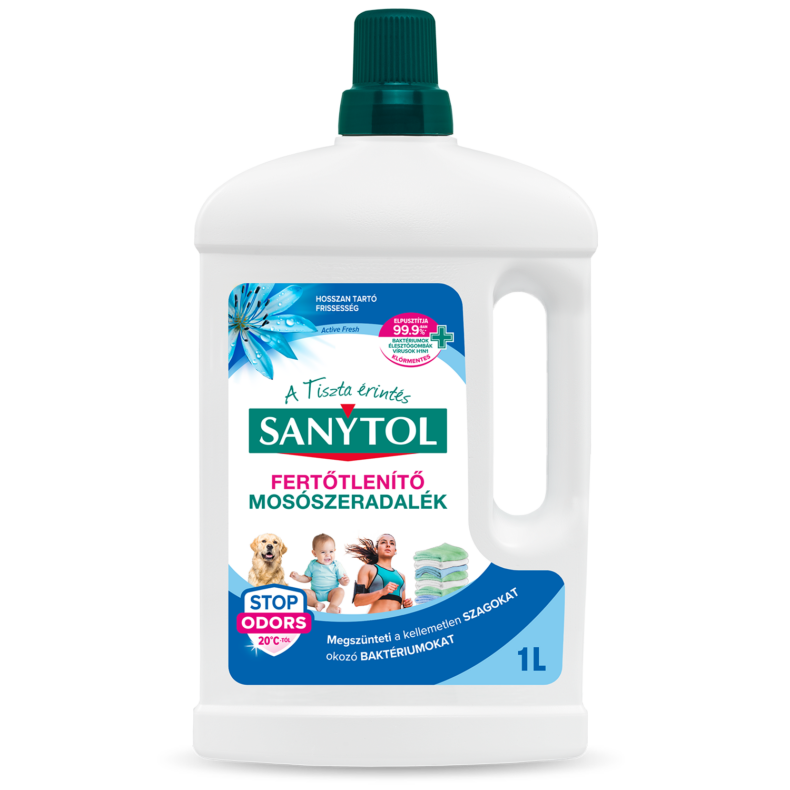 Sanytol Fertőtlenítő Mosószeradalék 1000 ml Active Fresh