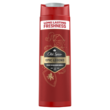 Old Spice Epic Legend Férfi 3 az 1-ben Sampon és Tusfürdő 400 ml