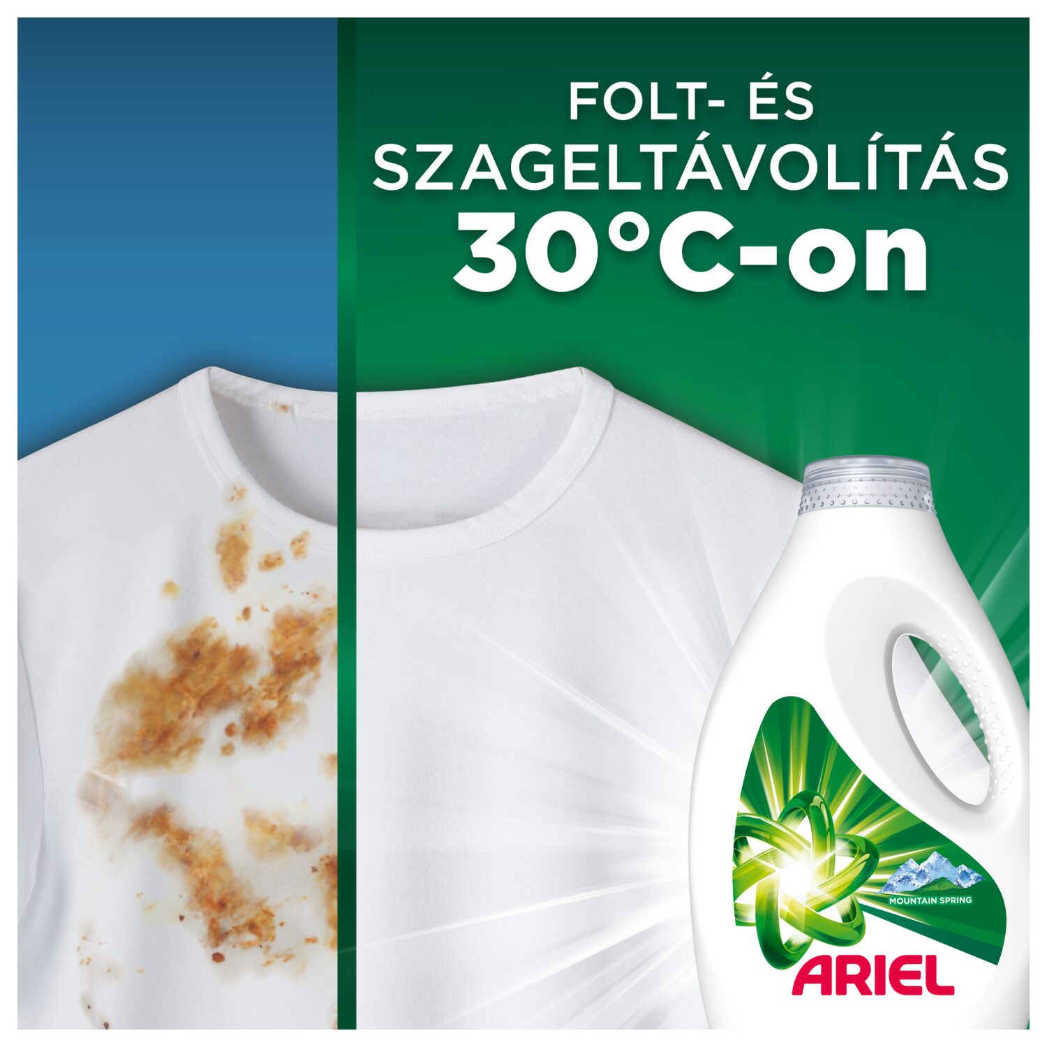 Ariel Mountain Spring folyékony mosószer 3,87 l 86 mosás