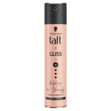 Taft X Gliss Holding me Strongly Ápoló hajlakk 250 ml