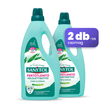 Sanytol Univerzális Fertőtlenítő Felülettisztító Eukaliptusz DUO 2x 1 L