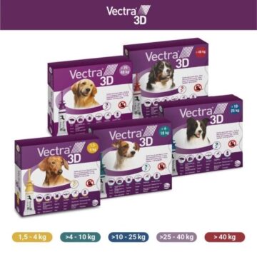 Vectra 3D Spot-On kutyáknak