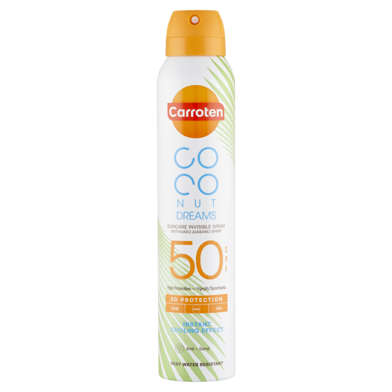 Carroten Coconut Dreams napvédő spray SPF50 200 ml