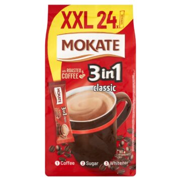 Mokate 3in1 Classic XXL azonnal oldódó kávéspecialitás 24 x 17 g (408 g)