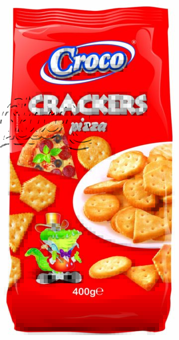 Croco Crackers 400G Pizza
