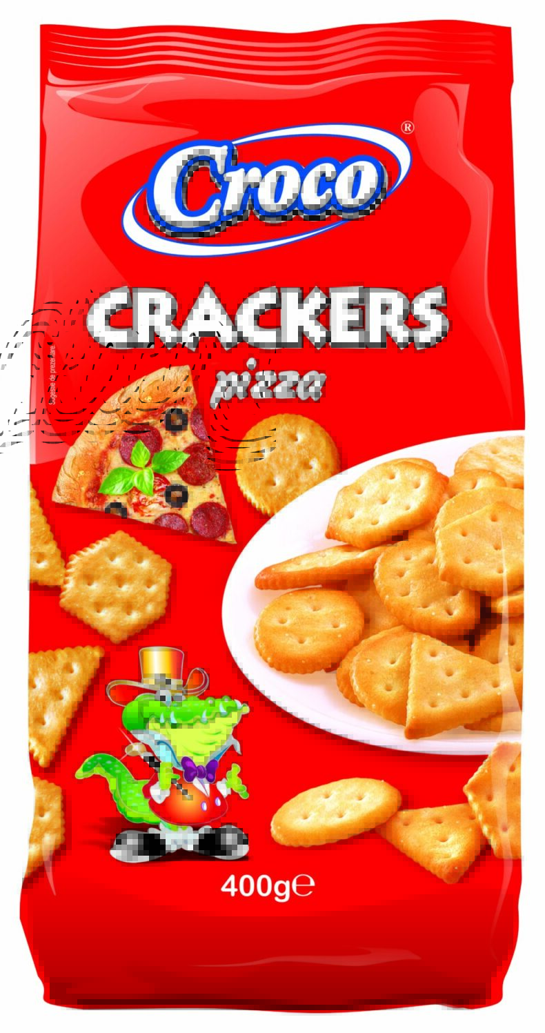 Croco Crackers 400G Pizza