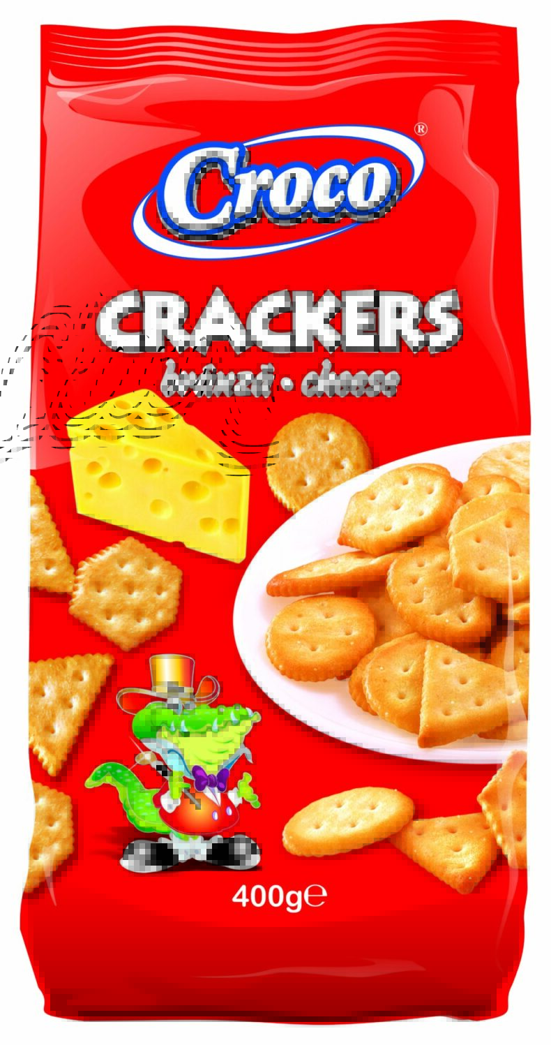 Croco Crackers 400G Sajtos