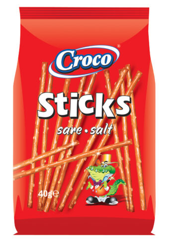Croco Sticks Ropi 40G Sós