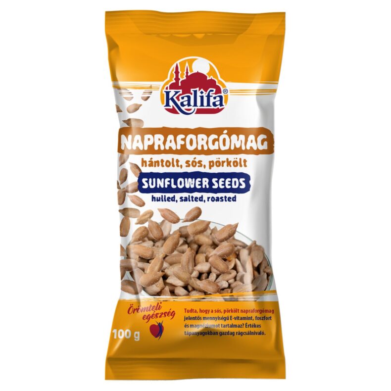 Kalifa hántolt sós pörkölt napraforgómag 100 g