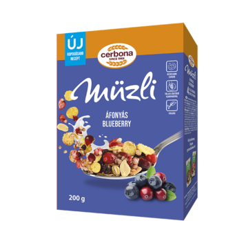 Cerbona áfonyás müzli 200 g
