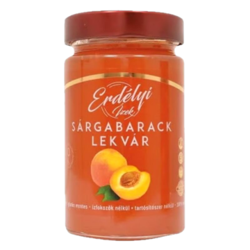 Erdélyi Ízek 370G Sárgabarack Lekvár 70% Gyümölcstartalom
