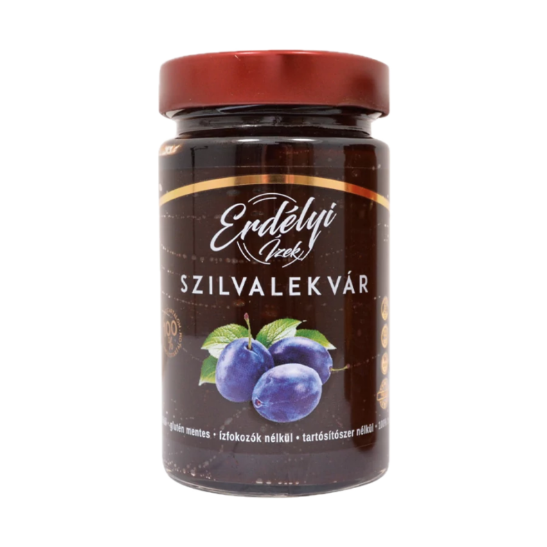 Erdélyi Ízek 360G Szilva Lekvár 100% Gyümölcstartalom