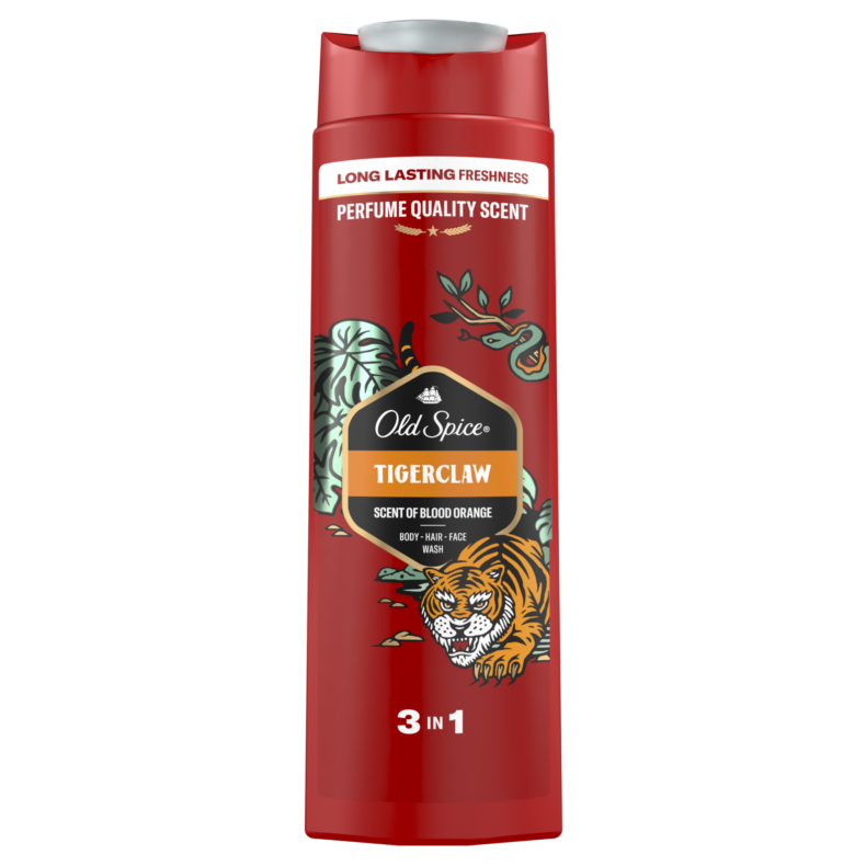 Old Spice Tiger Claw Tusfürdő 400 ml
