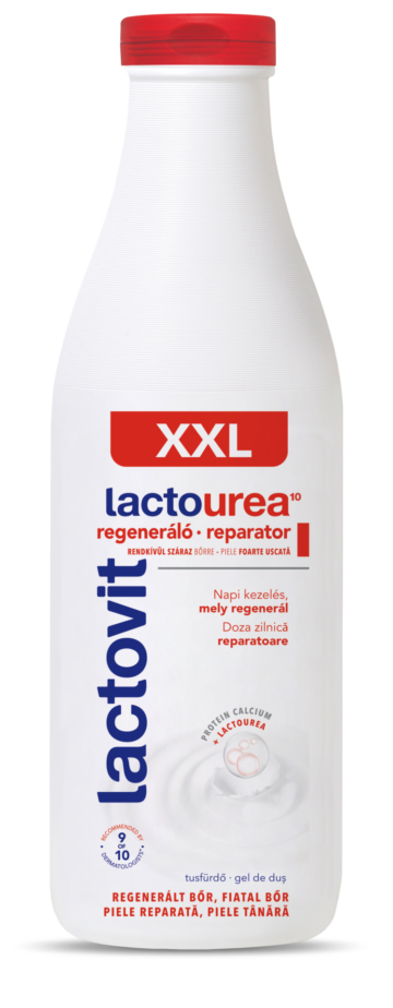 Lactovit Lactourea feszesítő tusfürdő rendkívül száraz bőrre 1000 ml