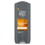 Dove Men+Care Sandalwood és Vanilla férfi tusfürdő testre, arcra, hajra 400 ml